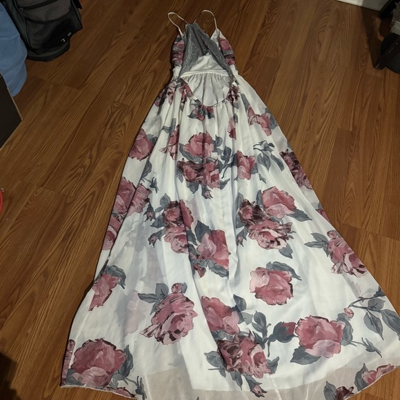 Windsor Bloom in Beauty Floral Maxi Dress Lace Open Back Bohemian Wedding Party - Picture 7 of 10